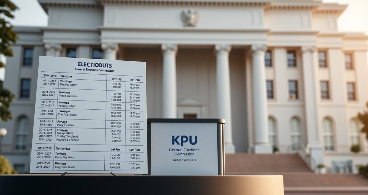 KPU Umumkan Jadwal Resmi Pemilu Nasional