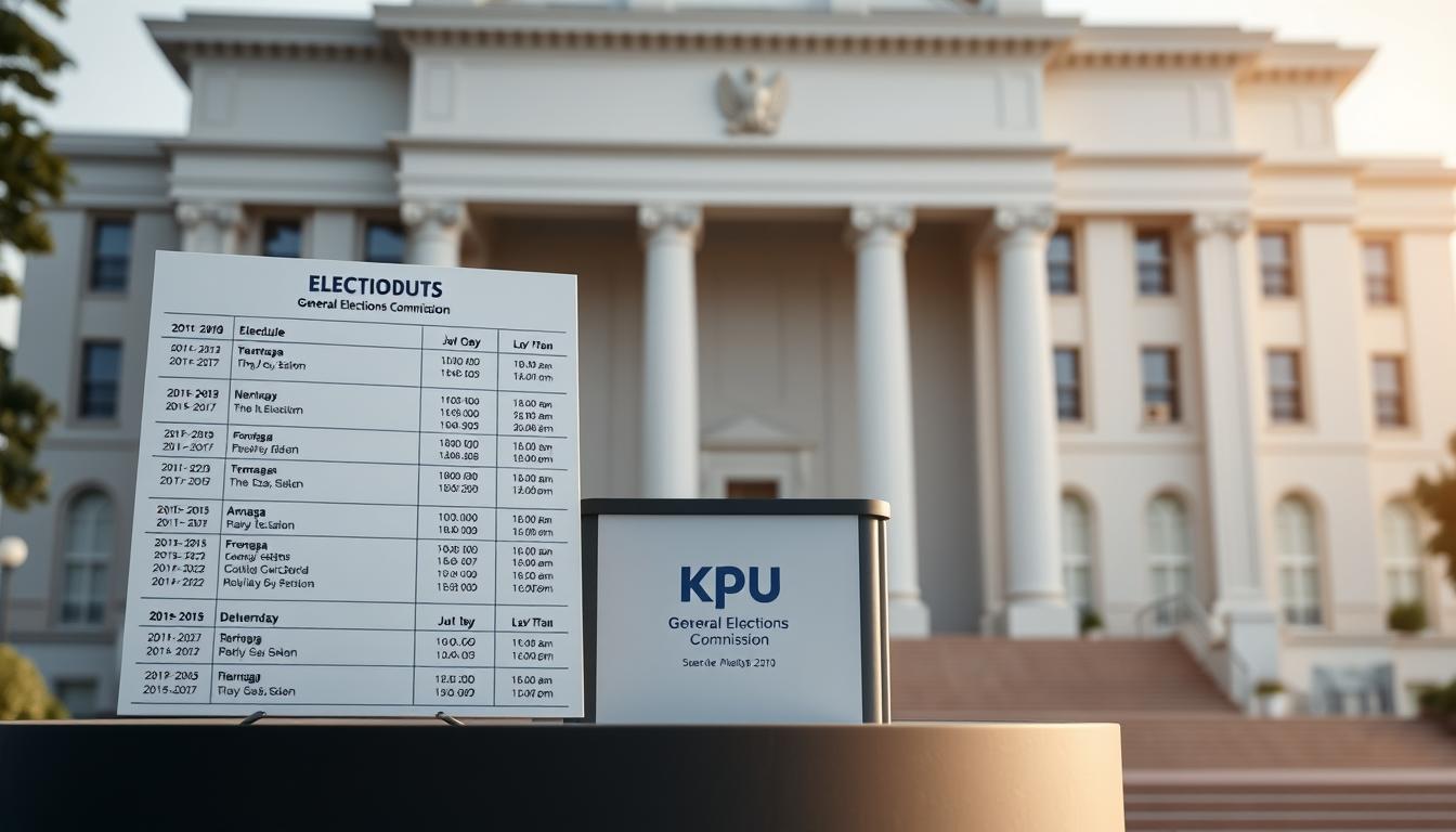 KPU Umumkan Jadwal Resmi Pemilu Nasional
