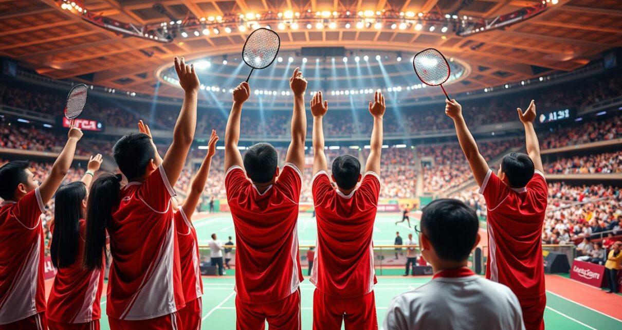 Pebulutangkis Indonesia Raih Emas di Olimpiade