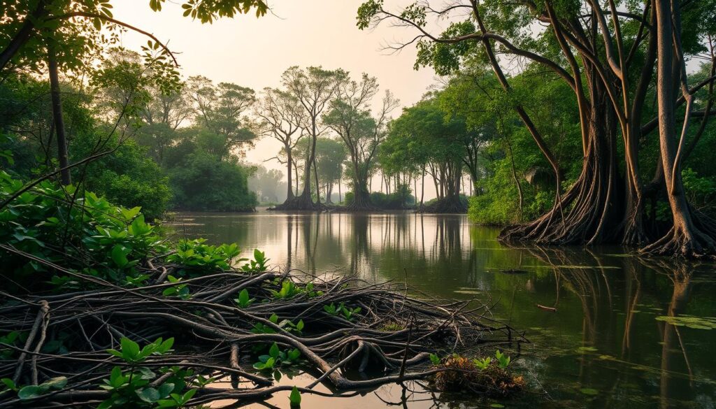hutan mangrove Kalimantan