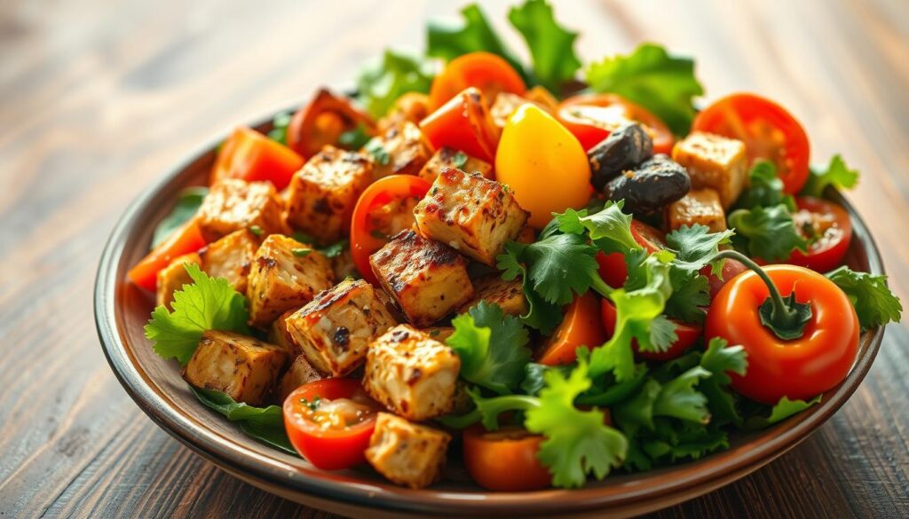 Resep Vegetarian dengan Tahu Tempe